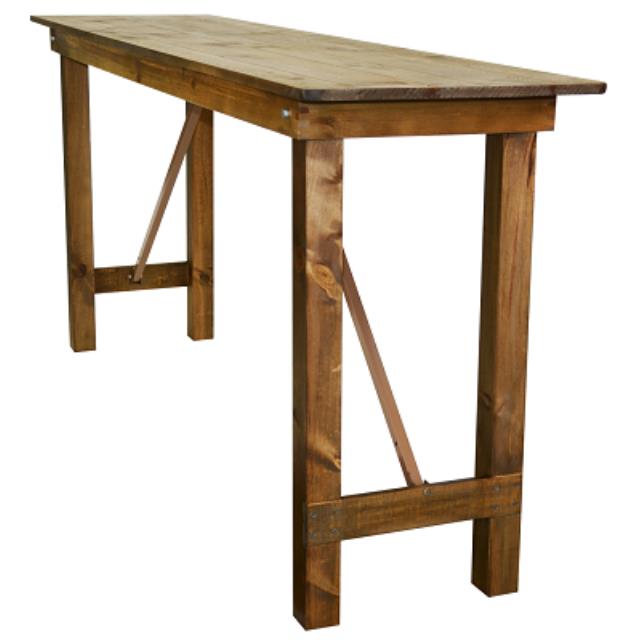 Rental store for TABLE, PUB TABLE 8  LONG X 24  WIDE in New Orleans LA