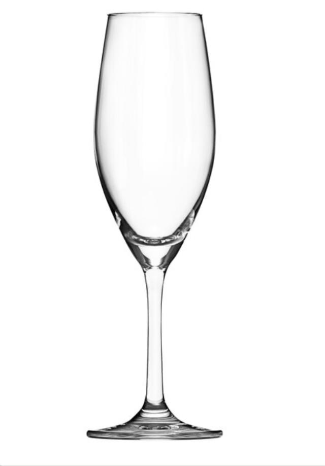 Rental store for GLASS, CRYSTAL CHAMPAGNE FLUTE 6 oz in New Orleans LA