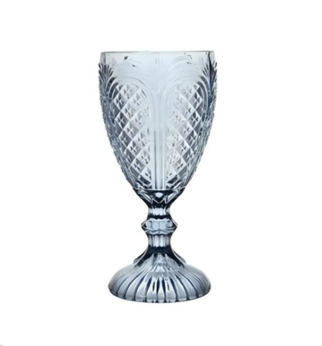 Rental store for GLASS, BLUE GOBLET CAROUSEL 11OZ. in New Orleans LA